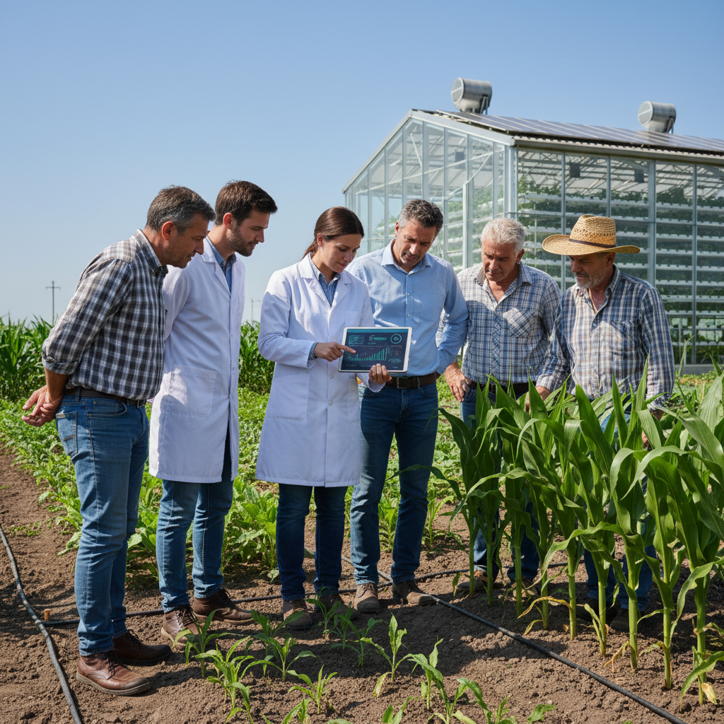 Gulf Coast Organic farm team